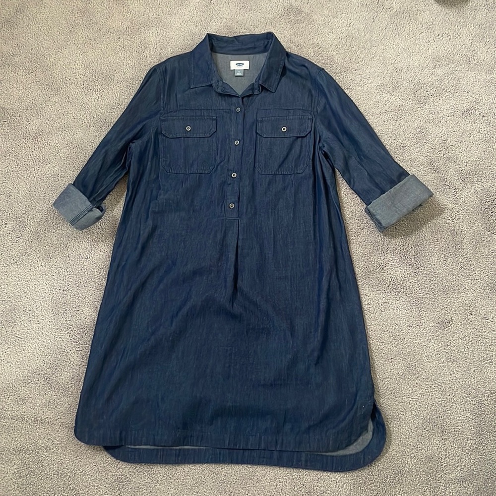 Denim dress